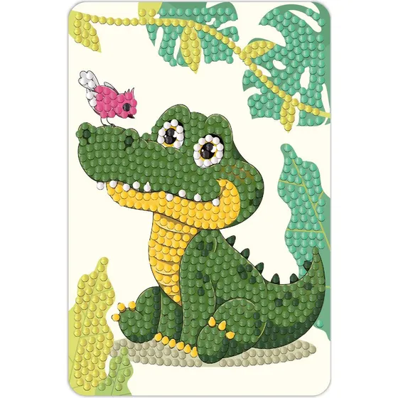 Diamond Art Krokodille 10x15cm