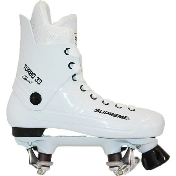 Supreme Turbo 33 Nylon Rulleskøjte Hvid (41)