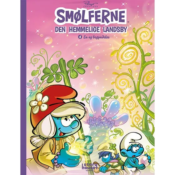 Smølferne: Den Hemmelige Landsby 4 – Ungdomsbog (hardback)