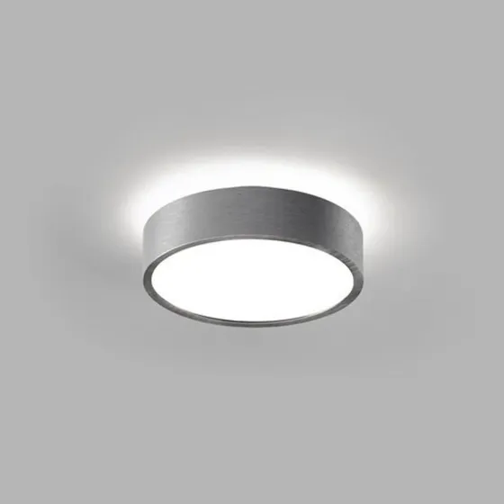 LIGHT-POINT Shadow 2 Loftlampe Titanium, IP54, 6,5 cm