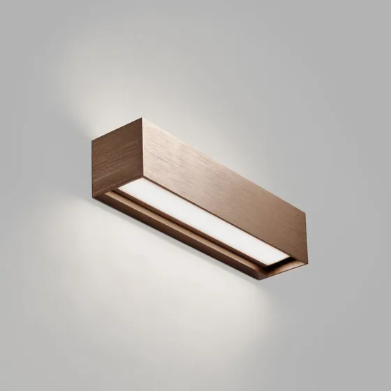 Light-Point Linea W2 LED-væglampe Rosaguld 30 cm IP54