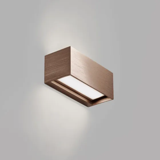 Light-Point Linea W1 LED-væglampe Rosaguld 15 cm IP54