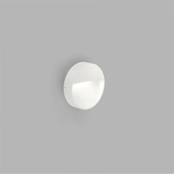 LIGHT-POINT Serious 2 Væglampe Hvid IP54 2700K Aluminium