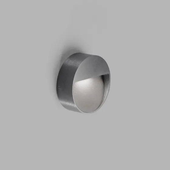 LIGHT-POINT Serious 1 Væglampe Titanium IP54 2700K