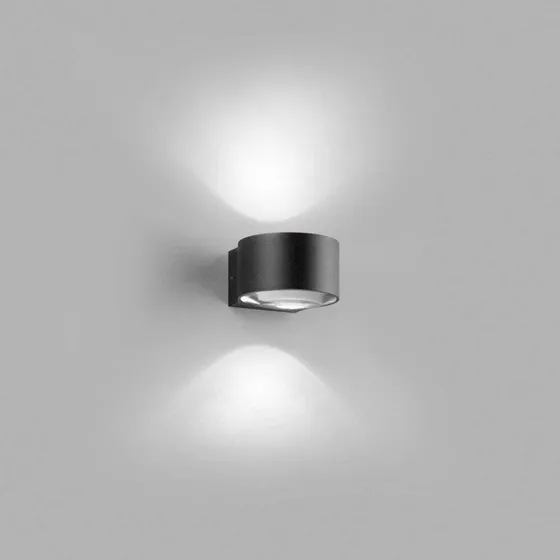 LIGHT-POINT Orbit Mini væglampe Sort 2700K