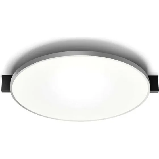 Light-Point Inlay Round C3 Loftlampe - Sort/Sølv
