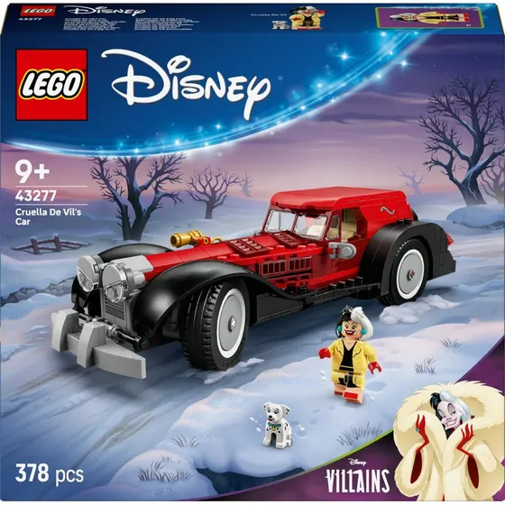 LEGO Disney 43277 Cruella de Vils bil
