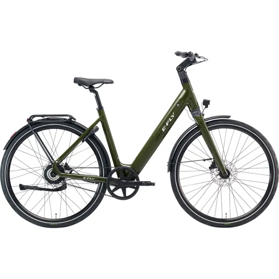 E-Fly Eos Prime Elcykel - Earth Green - 56 cm