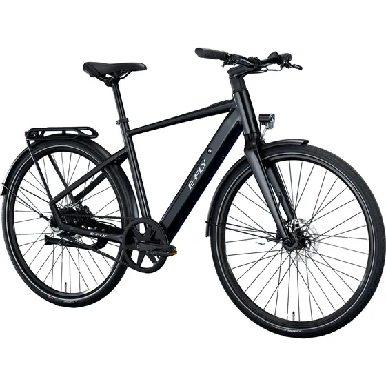 E-Fly Eos Herre Elcykel - Black Matt - 53 cm