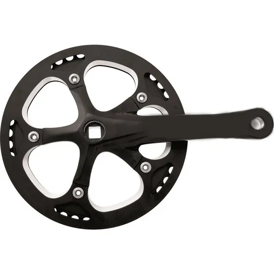 Pioneer Kranksæt 46T Sort 170 mm med Kædeskærm