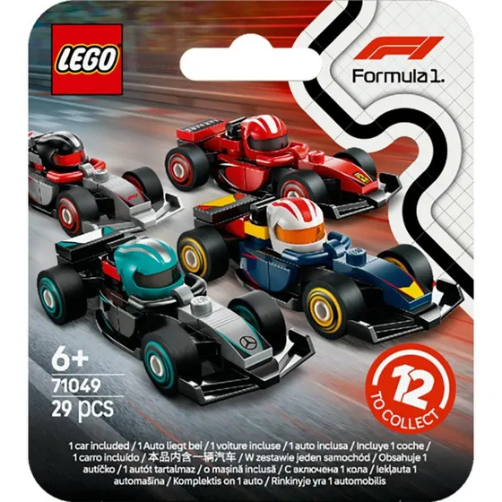 LEGO Minifigures F1 Biler 36 stk. Samleboks (71049)