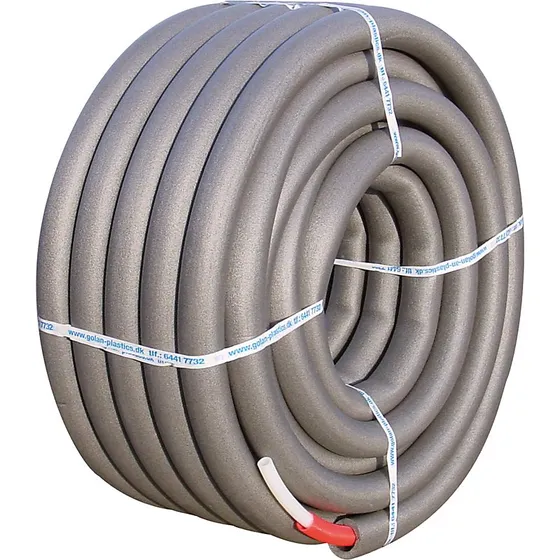 Universal PERT Rør-i-rør 22 x 3,0 mm med 13 mm isolering, 50m