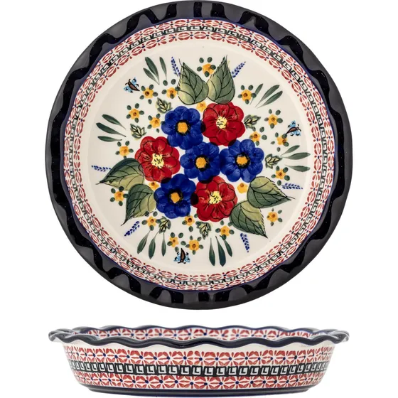 Creative Collection Florist Skål - Rød Stentøj - 1400 ml