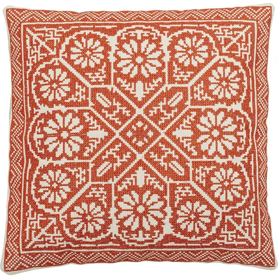 Bloomingville Madita Pude - Rød - 40x40 cm
