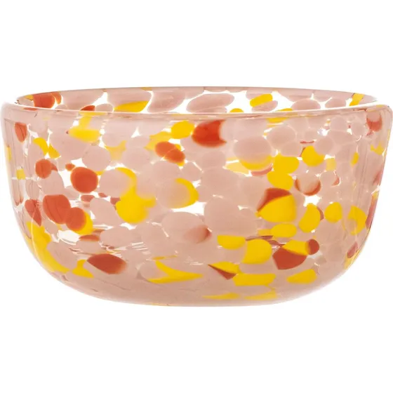 Bloomingville Lilya Glasskål Rose Ø11,5 cm