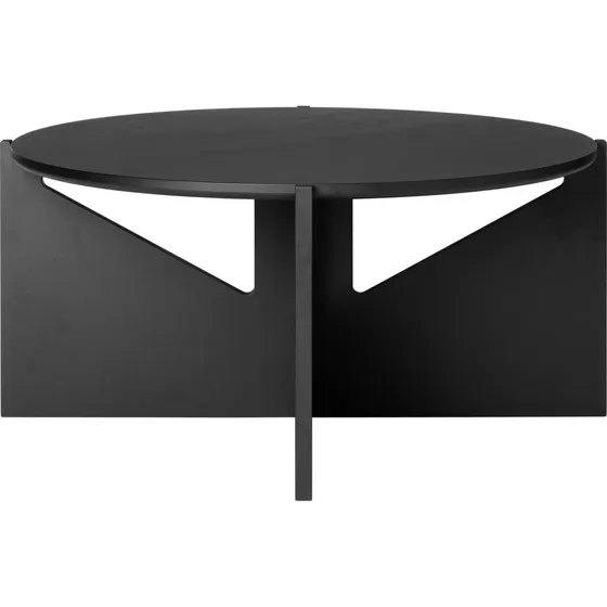 Kristina Dam Studio Simple Sofabord XL Sortlakeret Egetræ