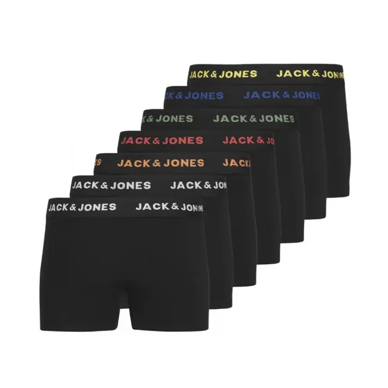 Jack & Jones Kids 7-pak basis trunks i økologisk bomuld