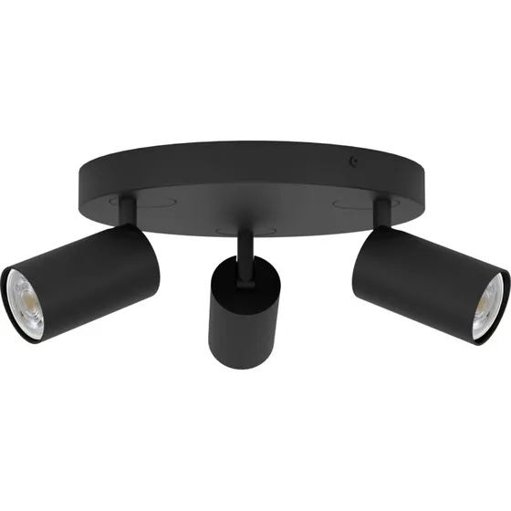 EGLO Telimbela-Z smart LED spot 3x345 lm – sort