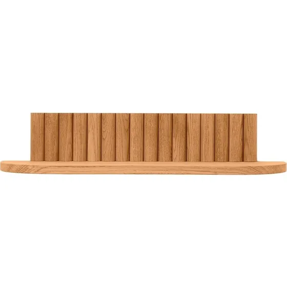 Andersen Furniture Pillar væghylde i olieret natur eg, 60x15x12 cm