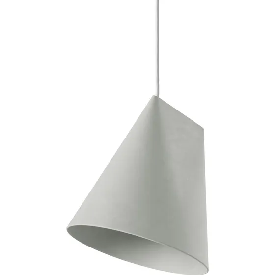 MOEBE Ceramic Pendel Lys Grå Bred