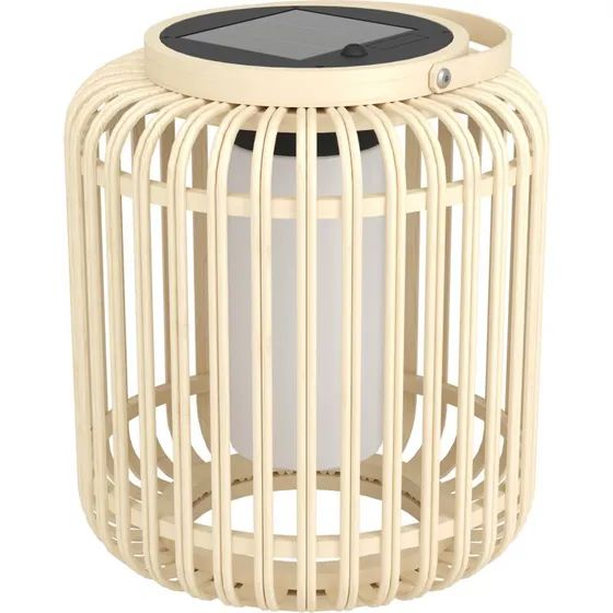 EGLO Marliano solcellelanterne i træ - 300 lm, IP44