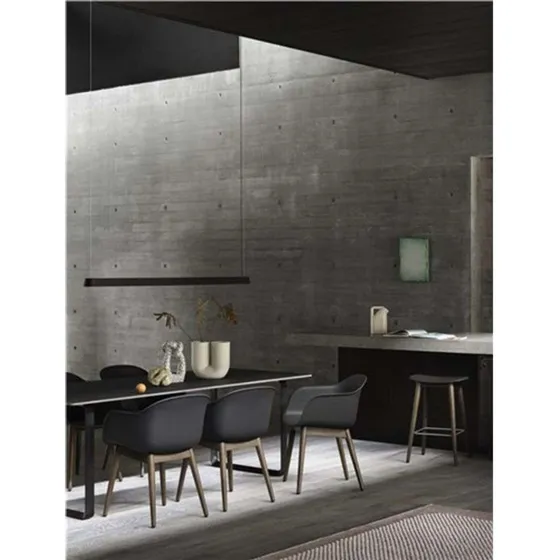 Muuto Linear Pendel L169 Grey - 169 cm