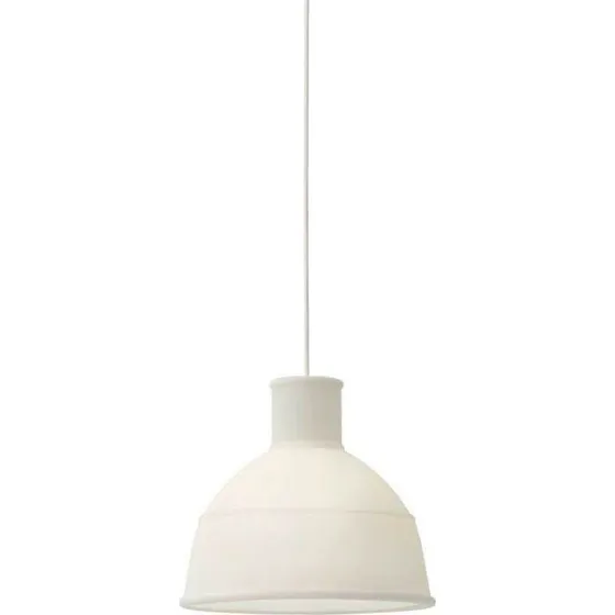 Muuto Unfold Pendel Translucent White - Silikone