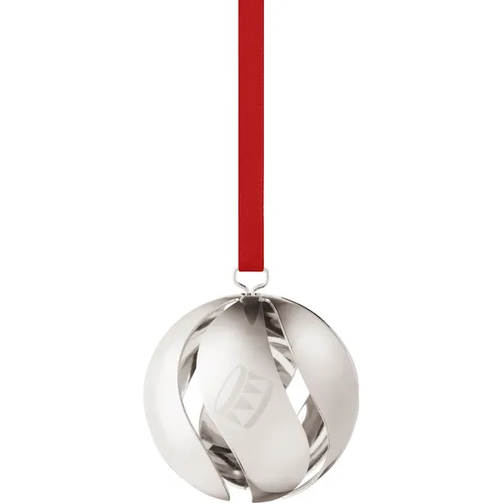 Georg Jensen Classic Christmas 2026 julekugle, palladium