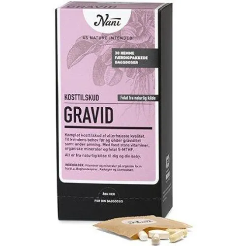 Nani Gravid kosttilskud - 30 breve
