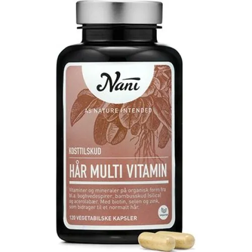 Nani Hår Multi Vitamin - 120 kapsler