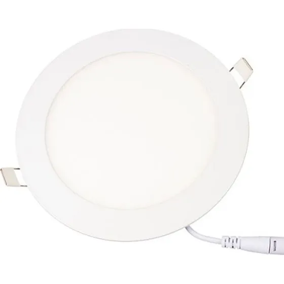 Alisia LED Downlight 12W 4000K dæmpbar IP44 - Rund, mat hvid