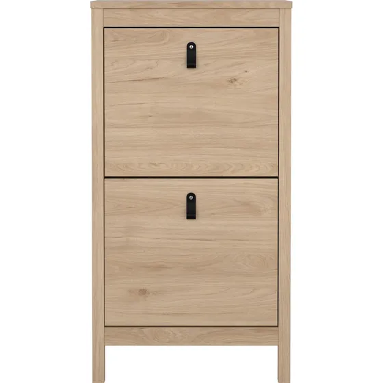 TVILUM Madrid Skoskab med 2 vippelåger - Jackson Hickory