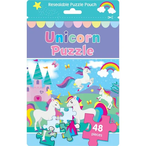 Unicorn Puslespil 48 brikker