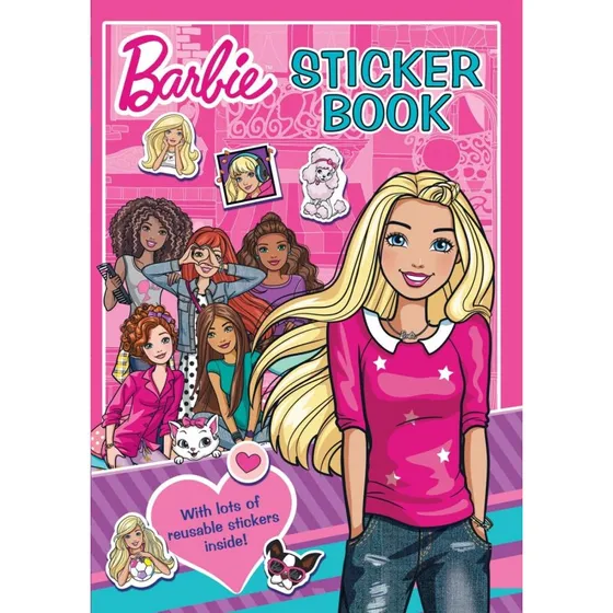 Barbie Stickersbog – Alligator-design