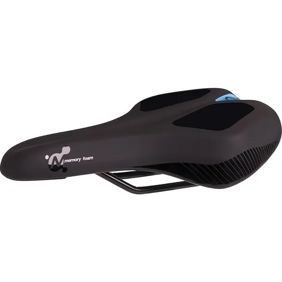 Pathtaker Comfort Plus cykelsadel med memory foam - 260x150mm