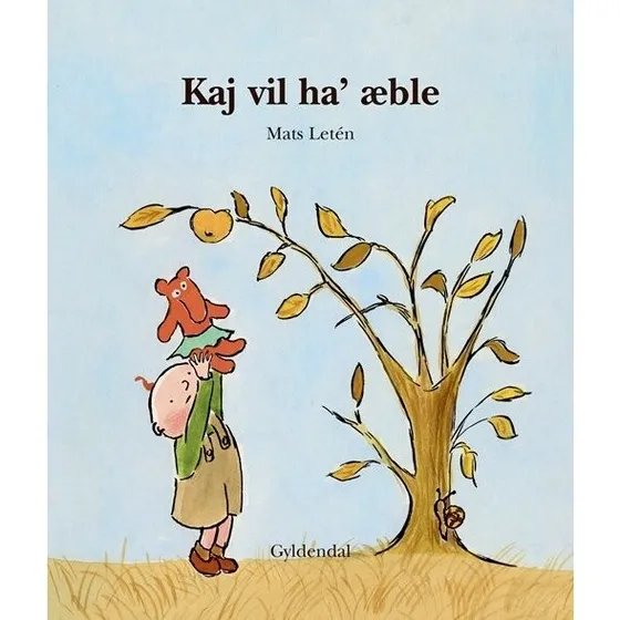 Kaj vil ha' æble – Mats Letén (hardcover børnebog)
