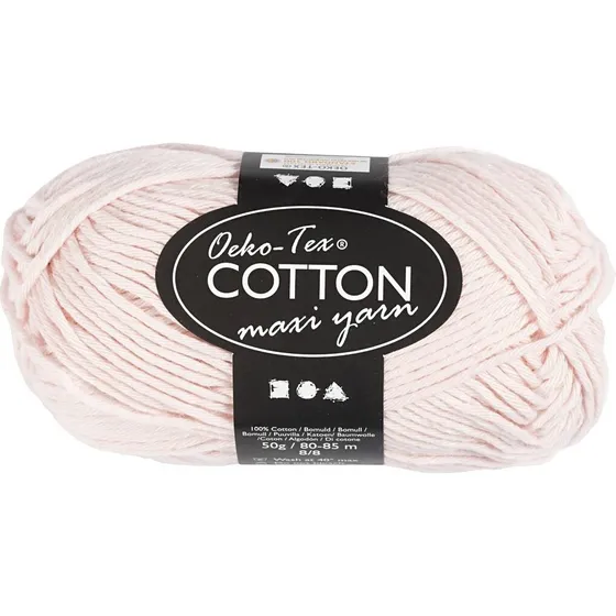 Creativ Company Cotton Yarn 8/8 Dusty Rose 50g