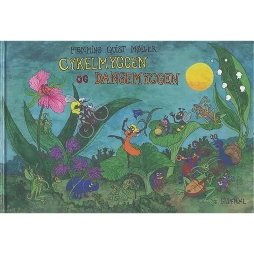 Cykelmyggen og Dansemyggen – børnebog (hardcover)