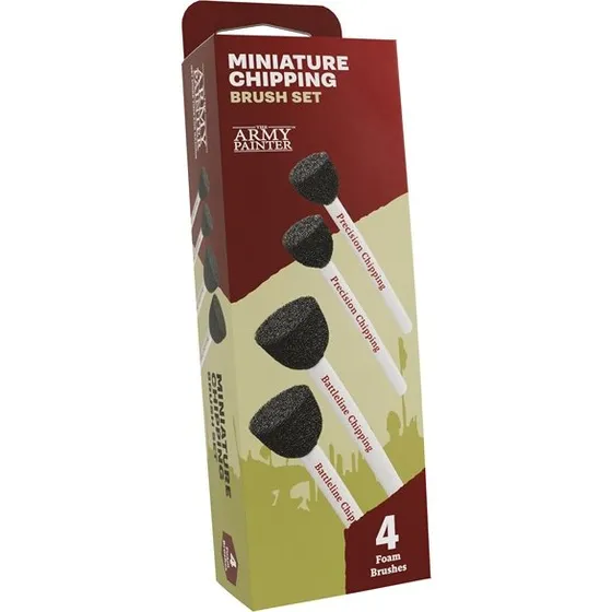 Army Painter Miniature Chipping Brush Set TL5069P