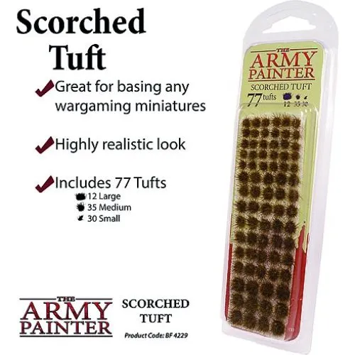 The Army Painter Scorched Tuft - Battlefield Basing BF4229