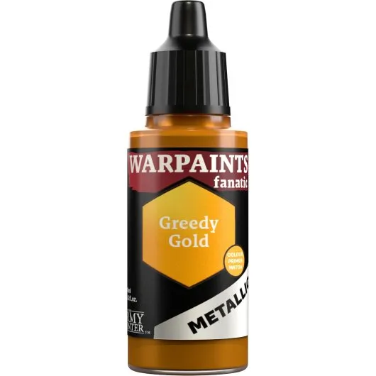 The Army Painter Warpaints Fanatic Metallics - Greedy Gold WP3188