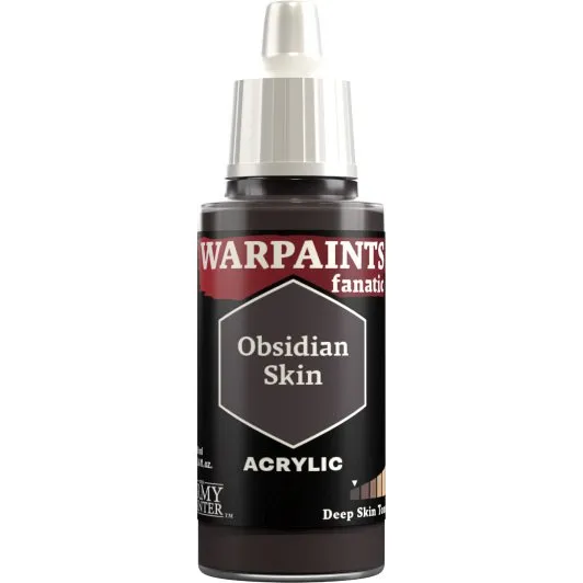 Army Painter Warpaints Fanatic Acrylics - Obsidian Skin - WP3157