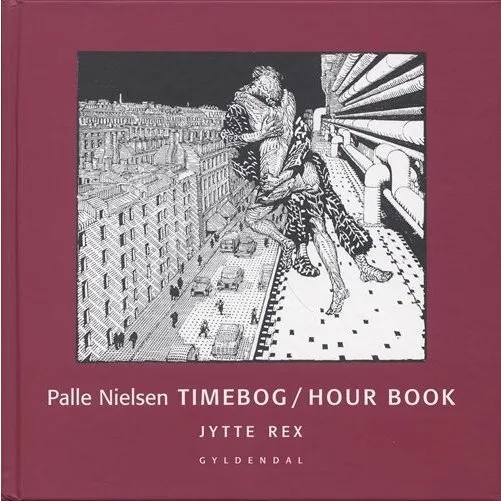 TIMEBOG / Hour Book – Palle Nielsen (hardcover)