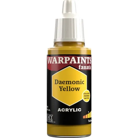 The Army Painter Warpaints Fanatic Acrylics - Daemonic Yellow