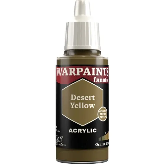 The Army Painter Warpaints Fanatic Acrylics - Desert Yellow WP3081