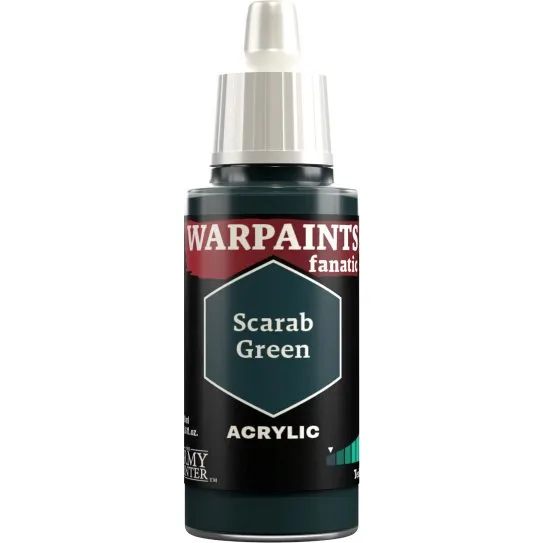 The Army Painter Warpaints Fanatic Acrylics - Scarab Green WP3043