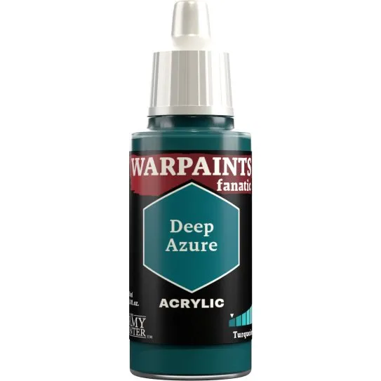 The Army Painter Warpaints Fanatic Acrylics - Deep Azure WP3037