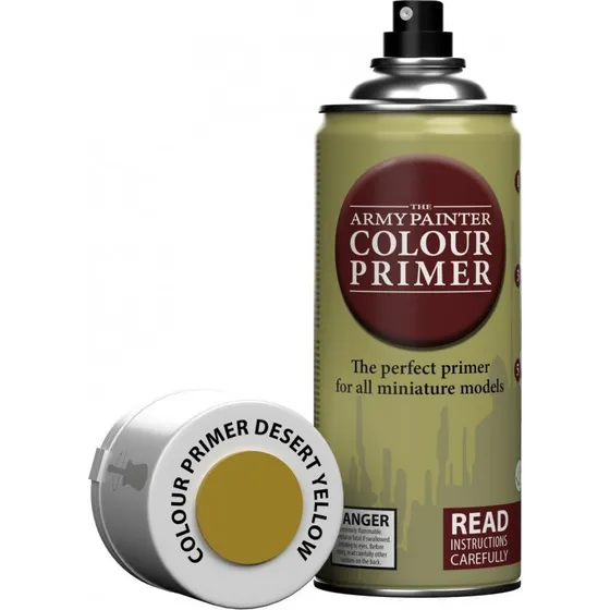 The Army Painter Desert Yellow Spray Primer CP3011