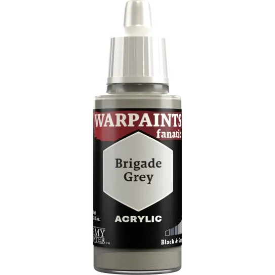 The Army Painter Warpaints Fanatic Acrylics - Brigade Grey WP3006