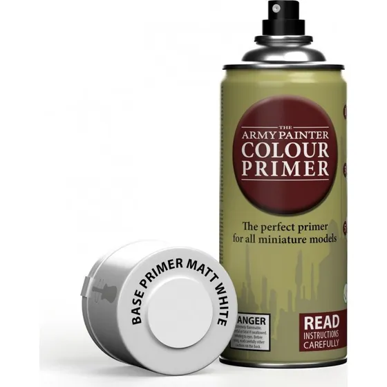 The Army Painter Matt White Spray Primer CP3002